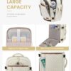 LOVEVOOK Travel Backpack for Women, Carry on Backpack for Airplanes,TSA Personal Item Travel Bag fits 15.6" Laptop,Travel Essentials Carry On Bag Flight Approved with 3 Packing Cubes - Image 3